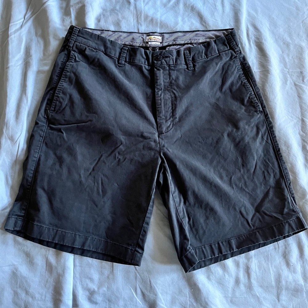 Orvis Navy Angler Chino Shorts - size 36